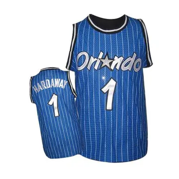 Mitchell & Ness Penny Hardaway Orlando Magic Name And Number Mesh Crewneck  Jersey in Black for Men